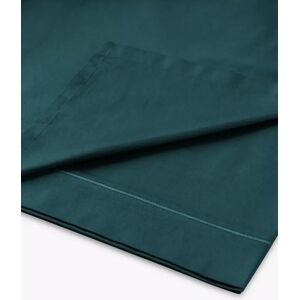 John Lewis Soft & Silky 400 Thread Count Egyptian Cotton Flat Sheet - Teal - Unisex - Size: Double