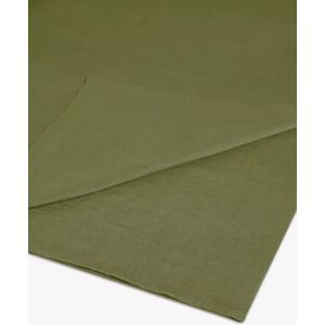 John Lewis Comfy & Relaxed Washed Linen Flat Sheets - Avocado Green - Unisex - Size: King