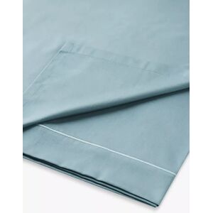 John Lewis Soft & Silky 400 Thread Count Egyptian Cotton Flat Sheet - Horizon - Unisex - Size: Double