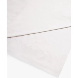 John Lewis Ultimate Luxury Linen & Mulberry Silk Flat Sheet - White - Unisex - Size: Double