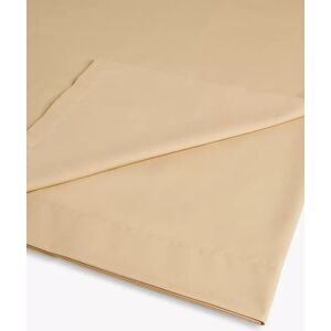 John Lewis Crisp & Fresh 200 Thread Count Egyptian Cotton Flat Sheet - Sand - Unisex - Size: King