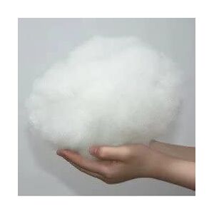 ThreadHub 100% Polyester Fiberfill - High Grade Hollowfibre Filling For Crafts, Pillow Fillers, Stuffed Animals, Cushions, Toys, Pet Bed - Anti-allergic Pure White Stuffing Fiber (1 KG)