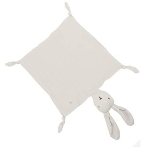 Alomejor Baby Cuddle Blanket, Cuddle Blanket Lovely Bunny Soft for Bed (Beige)