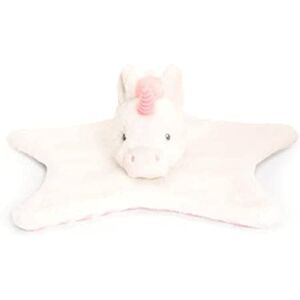 Deluxe Paws 100% Recycled Eco Baby Rattles and Comforter Blankets (Twinkle Unicorn 32cm Baby Comforter Blanket)