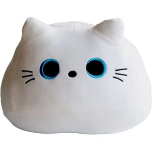 Uqezagpa Cartoon Cat Throw Pillow Cute Animal Cushion Pillow Stuffed Ornaments For Home Bedroom Living Room Bed Sofa Throw Pillow