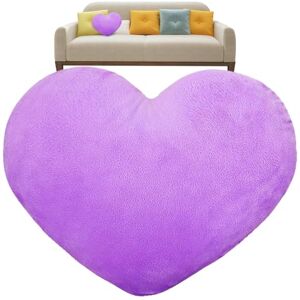 Onkujlpst Heart Shape Pillows,Heart Plush Soft Doll - Couch Cushion Girl Throw Pillows, Heart Decor, Decorative Plush Pillow, Stuffed Toys Living Room Bedroom Decor