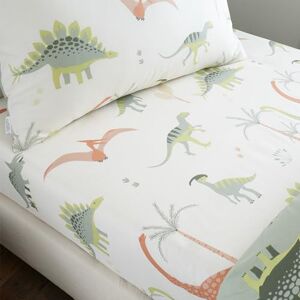 Chapter B Dinosaur Junior Fitted Sheet Natural