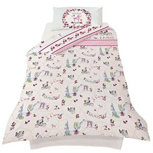 Arthouse Paris with Love Single Duvet Set