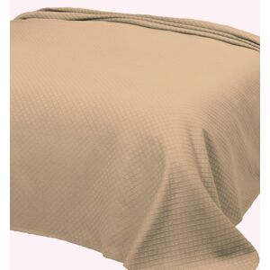 Lasa Pure 253 - Piquet decorative sham, 60x50 cm, with 5 cm flap, beige color