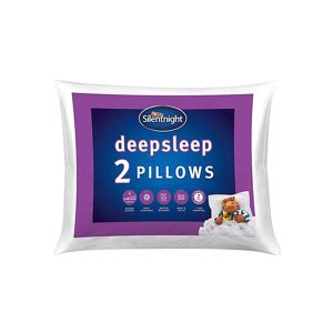 Silentnight Deep Sleep Pack of 2 Pillows White PAIR