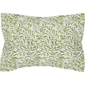 Morris & Co William Morris Willow Bough Oxford Pillowcase, Leaf Green