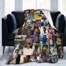 KEROTA (125CM X 100CM) Flannel Blanket Shah Srk Rukh India Khan Soft Micro Flannel Blan