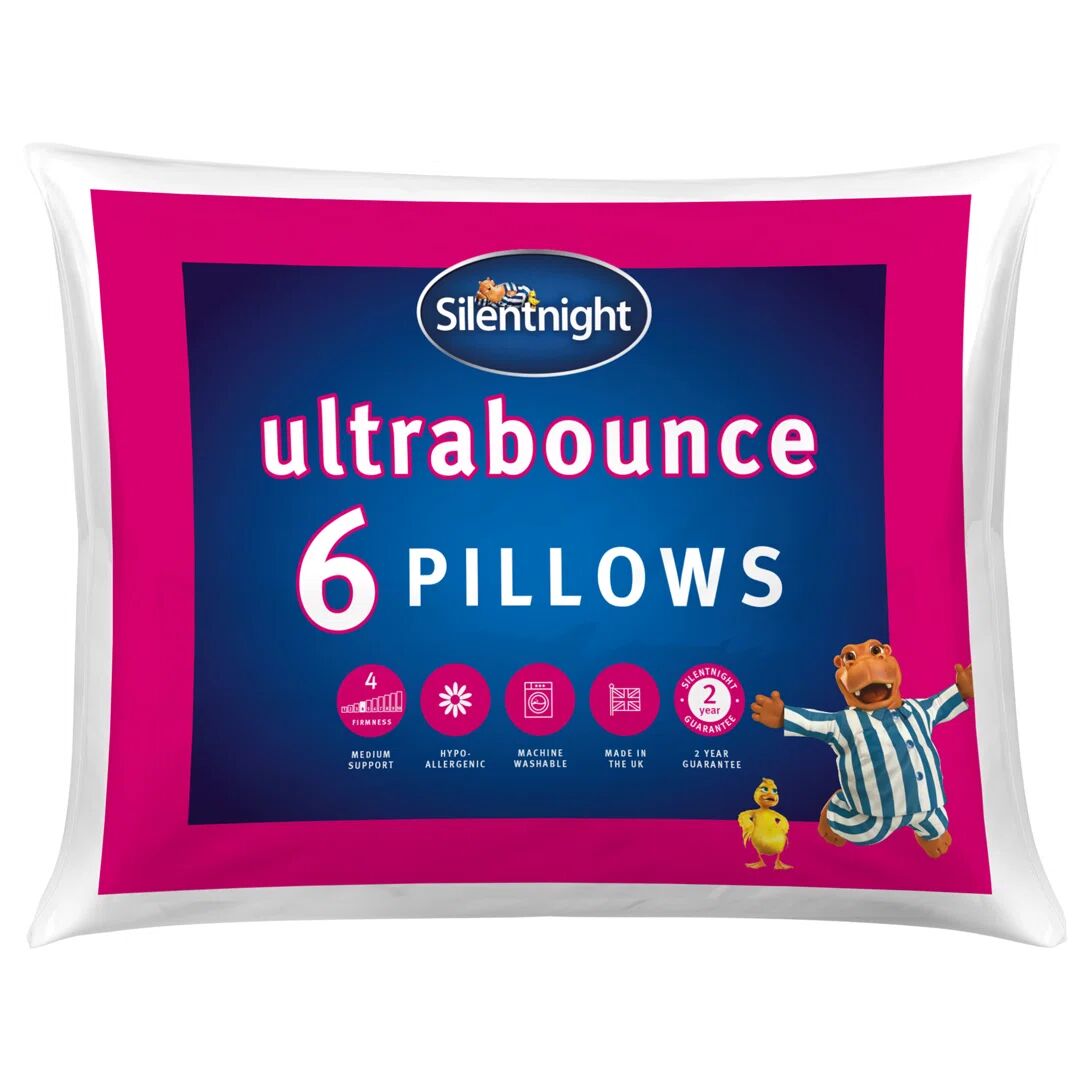 Silentnight Ultrabounce Pillow 48.0 H x 74.0 W x 8.0 D cm