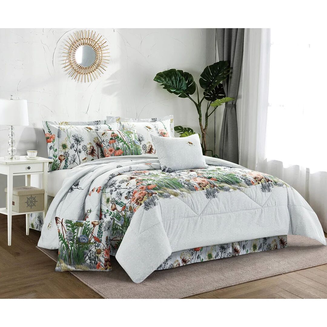 Photos - Bed Marlow Home Co. Marek Bedspread Set with a Decorative Pillow and Neck Pill