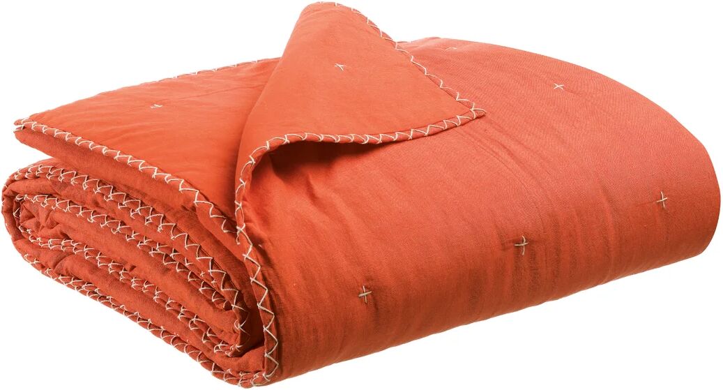 Photos - Duvet 17 Stories Ebuwa Throw orange/red 200.0 H x 140.0 W cm