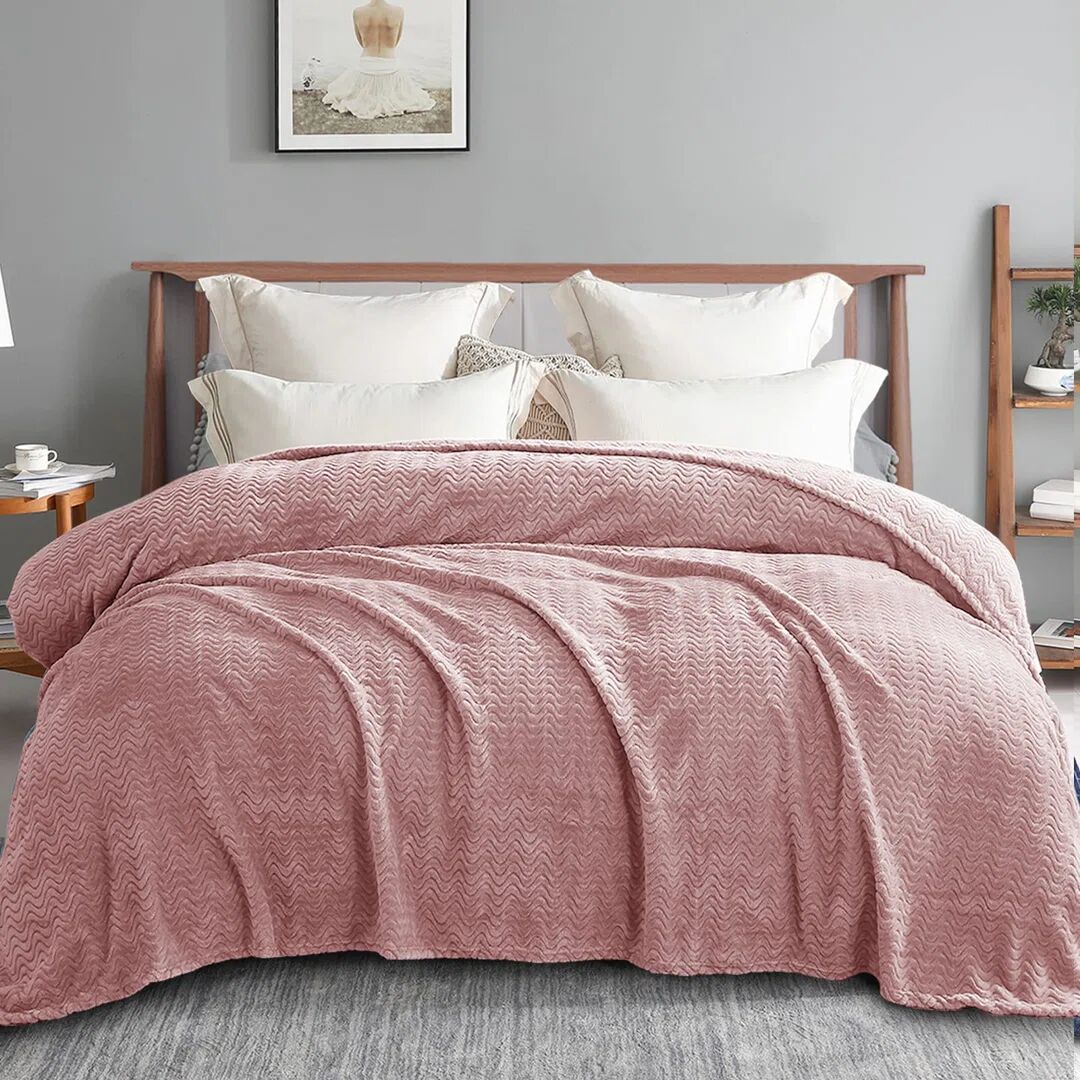 Photos - Duvet Fairmont Park Dasaki Throw Blanket red/pink/brown 230.0 H x 230.0 W cm