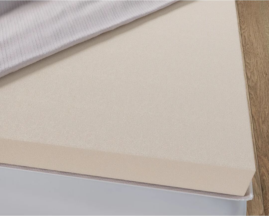 Photos - Mattress Cover / Pad Symple Stuff Tynemouth 5cm Memory Foam Mattress Topper With Zip Cover 200.