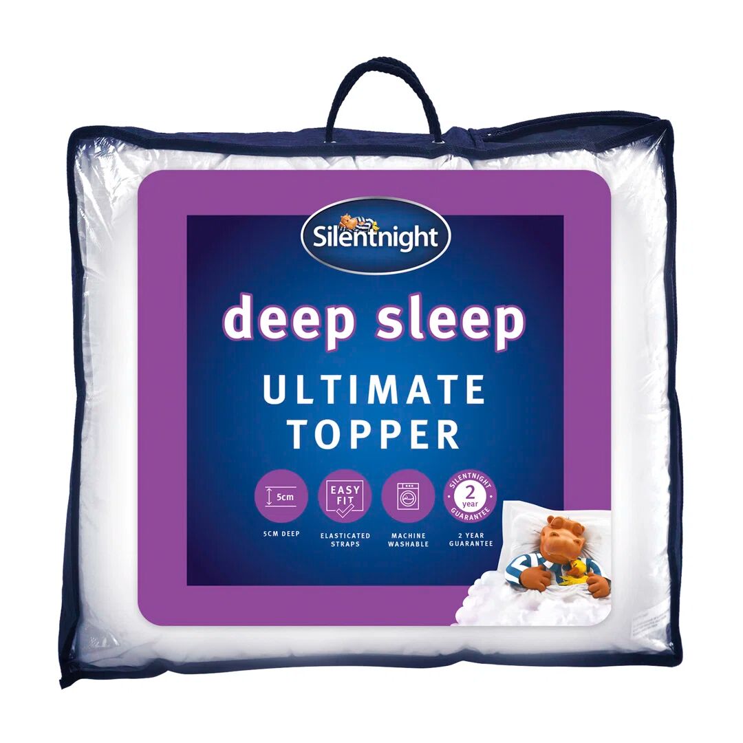 Photos - Mattress Cover / Pad Silentnight Ultimate Deep Sleep 1000 Mattress Topper 200.0 H x 180.0 W cm 