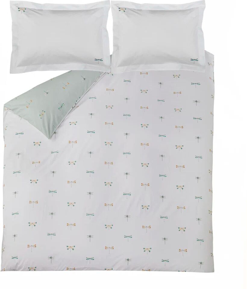 Photos - Bed Sophie Allport Dragonfly Bedset Double Duvet Cover Set + 2 Pillowcases