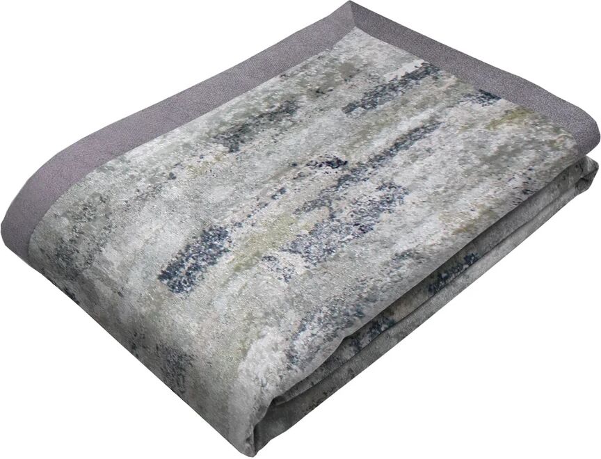 Photos - Pillow Borough Wharf Emmy 100 Polyester Bed Runner gray/blue 165.0 W cm