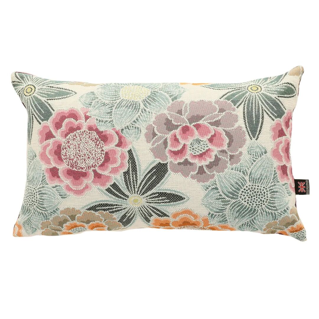 Photos - Pillow Fleur De Lis Living Chatelaine Lumbar Cushion 30.0 H x 50.0 W x 16.0 D cm