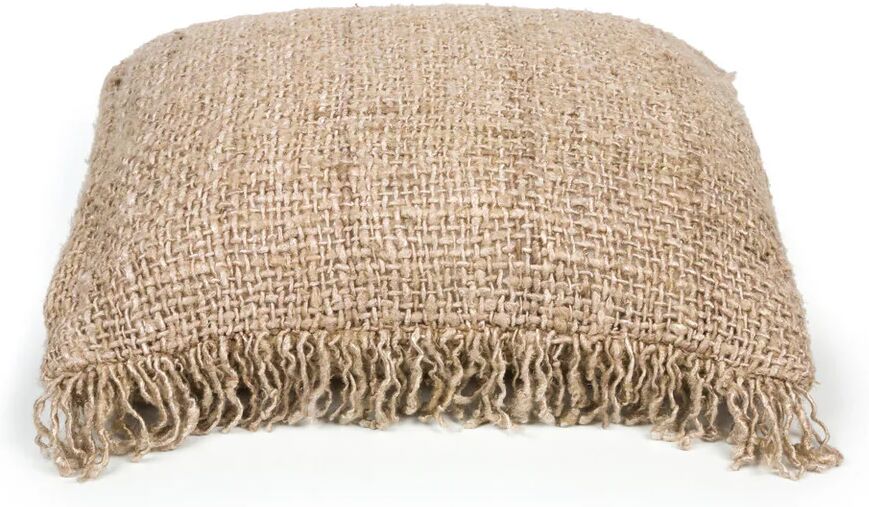 BazarBizar Black Copper Oh Em Gee Cotton Cushion - Beige / 40cm x 40cm