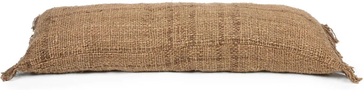 BazarBizar Brown Oh Em Gee Cotton Cushion - Brown / 35cm x 100cm