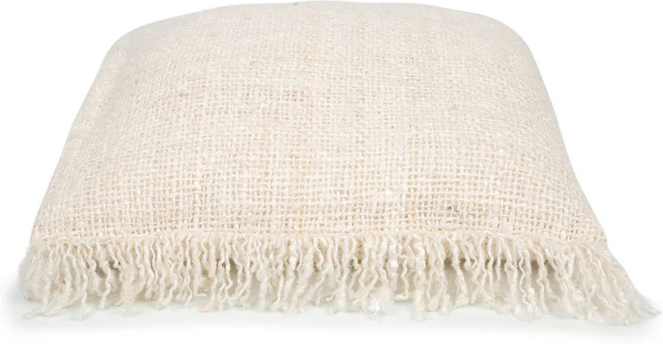 BazarBizar Cream Oh Em Gee Cotton Cushion - Cream / 40cm x 40cm