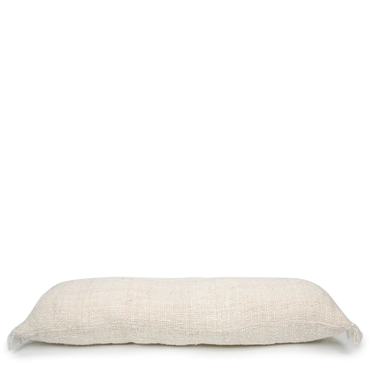 BazarBizar Beige Oh Em Gee Cotton Cushion - Cream / 35cm x 100cm