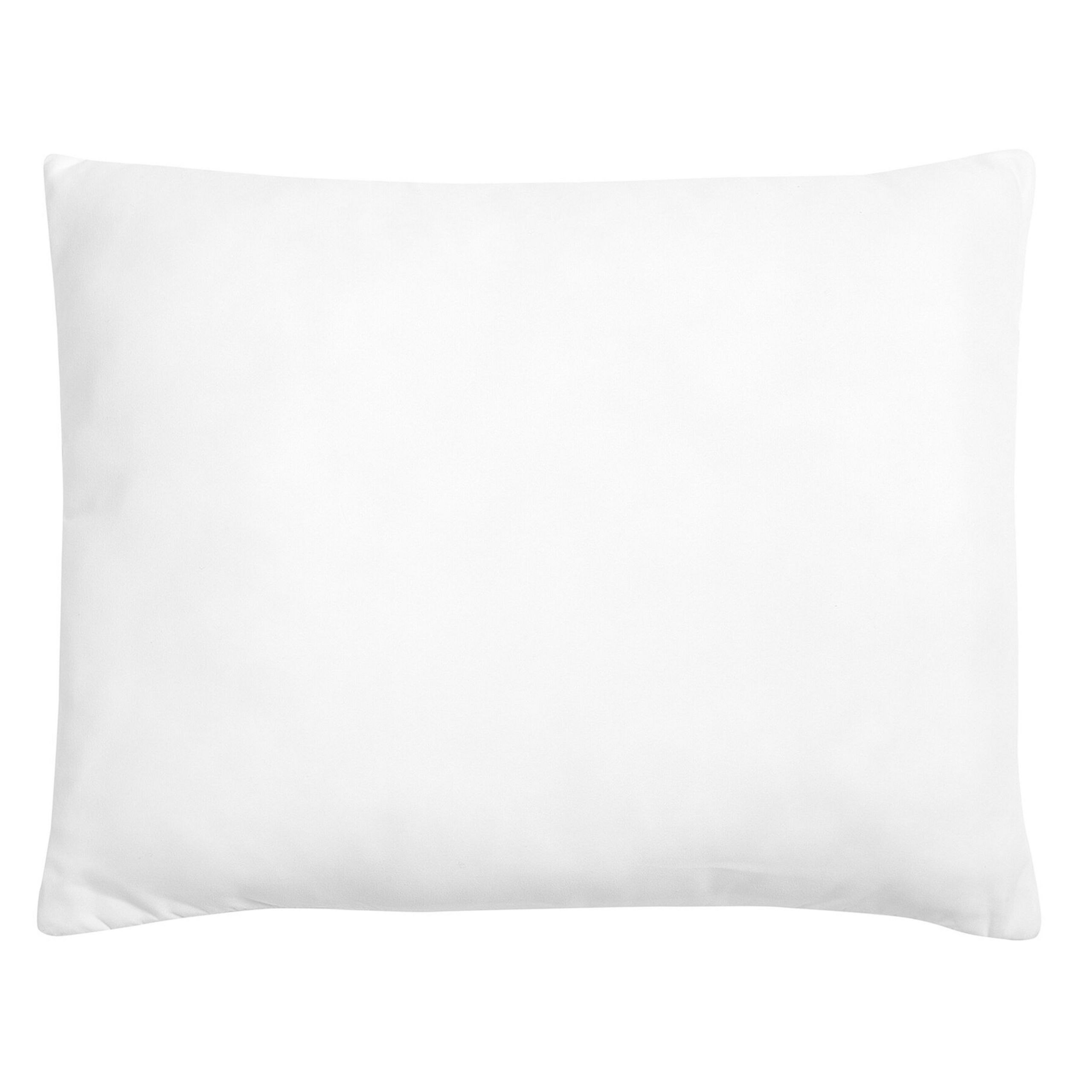 Beliani Bed Pillow White Microfibre 50 x 60 cm Soft