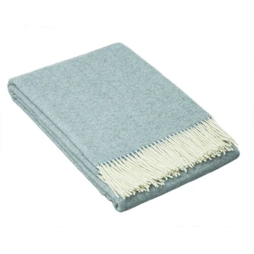 Ebern Designs Weisend Merino Blend Throw Ebern Designs Colour: Blue  - Size: 66.04cm H x 66.04cm W x 3.81cm D