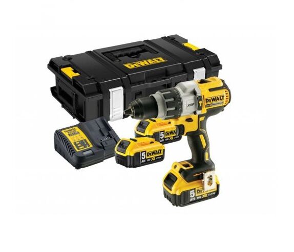 DeWalt DCD996P3K Akku-Dreigang-Schlagbohrschrauber 18 Volt 3 x 5.0 Ah Li-Ion