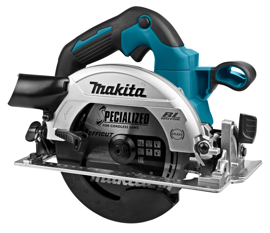 Makita DHS660RTJ Handkreissäge 57 mm Ø 165 mm 18 Volt 5.0 Ah Li-ion