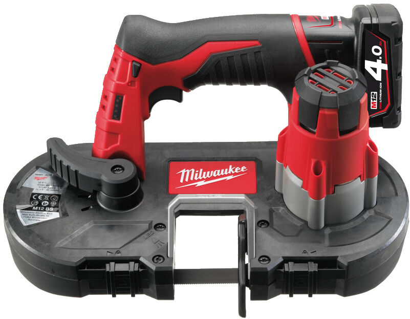 Milwaukee M12BS-402C Akku-Bandsäge 12 Volt 4.0 Ah Li-ion