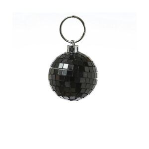 Weihnachtsbaumschmuck Discokugel Spiegelkugel Baumkugel D: 5cm schwarz