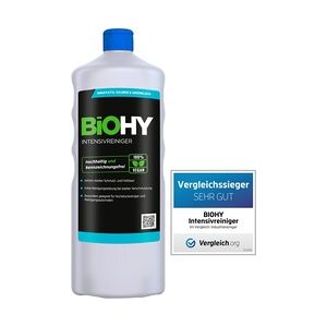 BiOHY Intensivreiniger Universal (1l Flasche)   Hochleistungs-INDUSTRIEREINIGER   Grundreiniger ideal für Hochdruckreiniger, schaumarm