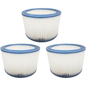 3x Trade-Shop Patronen-Filter / Zylinderfilter / Rundfilter für Stihl SE 100 SE 50 SE 60/C/E SE 61 SE 85 C SE 90 Wap ST 10 ST 15 ST 20 ST 25 ST 35E