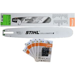 Stihl - 30030006811 Schneidgarnitur Führungsschiene e 37cm 0,325&0391,6mm+5 original Halbmeißelkett...