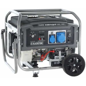 Blackstone BG 6050 - Benzin-Stromerzeuger mit Räder mit AVR-Regelung und Elektrostarter 4.3 kW - Dauerleistung 4 kW einphasig