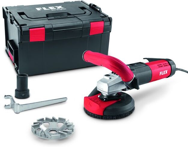 Flex-tools 471.038 LDE 15-10 125 R Kit TH-Jet Sanierungsschleifer mit variabler Drehzahl 125 mm