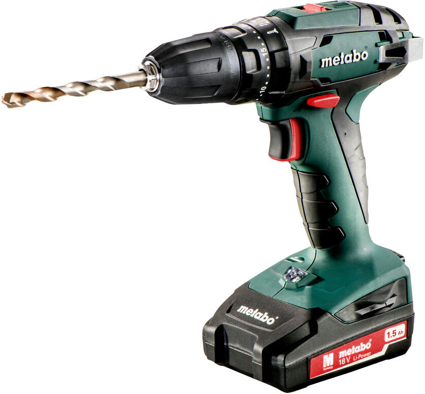 Metabo 602245550 SB 18 Akku Schlagbohrschrauber 18 Volt 1.5 Ah Li-ion