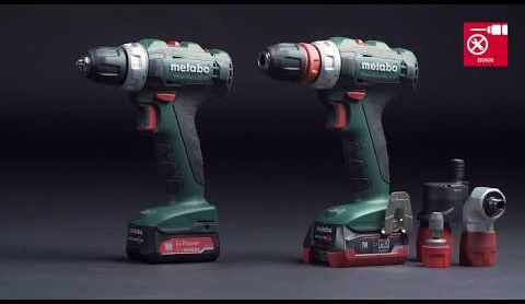 Metabo 601036910 SET POWERMAXX BS 12 Akku Bohrschrauber 12 Volt 2.0 Li-ion