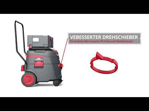 Starmix 019598 iPulse L-1635 Baustellen Staubsauger