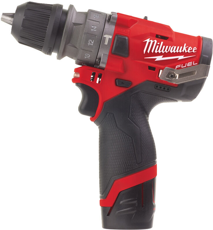 Milwaukee M12FPDX-202X Akku-Schlagbohrschrauber 12 Volt 2.0 Ah Li-ion