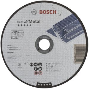 Bosch Skæreskive A46v B M 180x1,6mm Lige - 2608603520