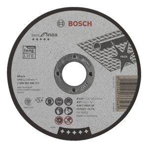 Bosch Skæreskive A46v Inox 125x1,5mm Lige - 2608603496