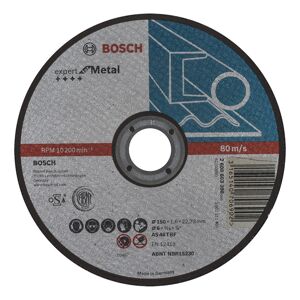 Bosch Skæreskive Exp Metal 150x1,6mm Lige - 2608603398