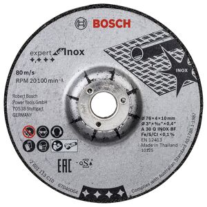 Bosch Skrubskive Til Metal 76x4x10mm 2stk - 2608601705