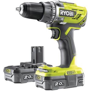 Ryobi Bore-/skruemaskine 18V - 2 x2,0 Ah Batteri - R18DD3-220S