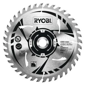 Ryobi Rundsavsklinge 165 x 16 mm (huldiameter), 40 tænder - CSB165A1